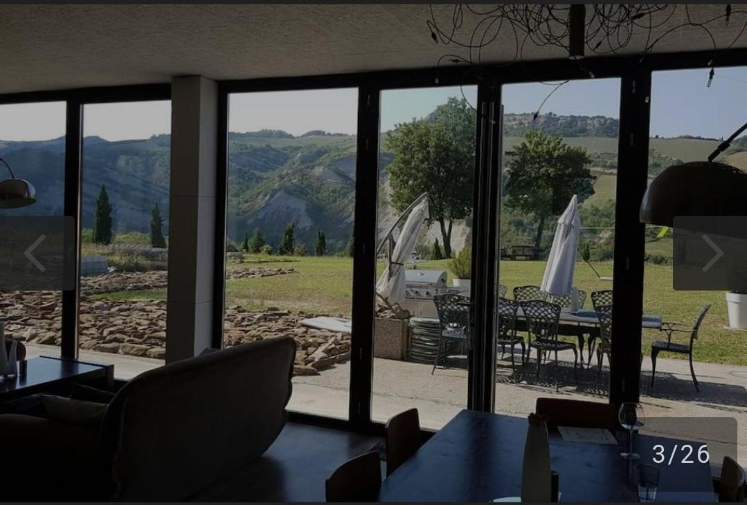 Cristallo Private Double Room & Ensuite Open Space Bathroom With Views Fontanelice Buitenkant foto